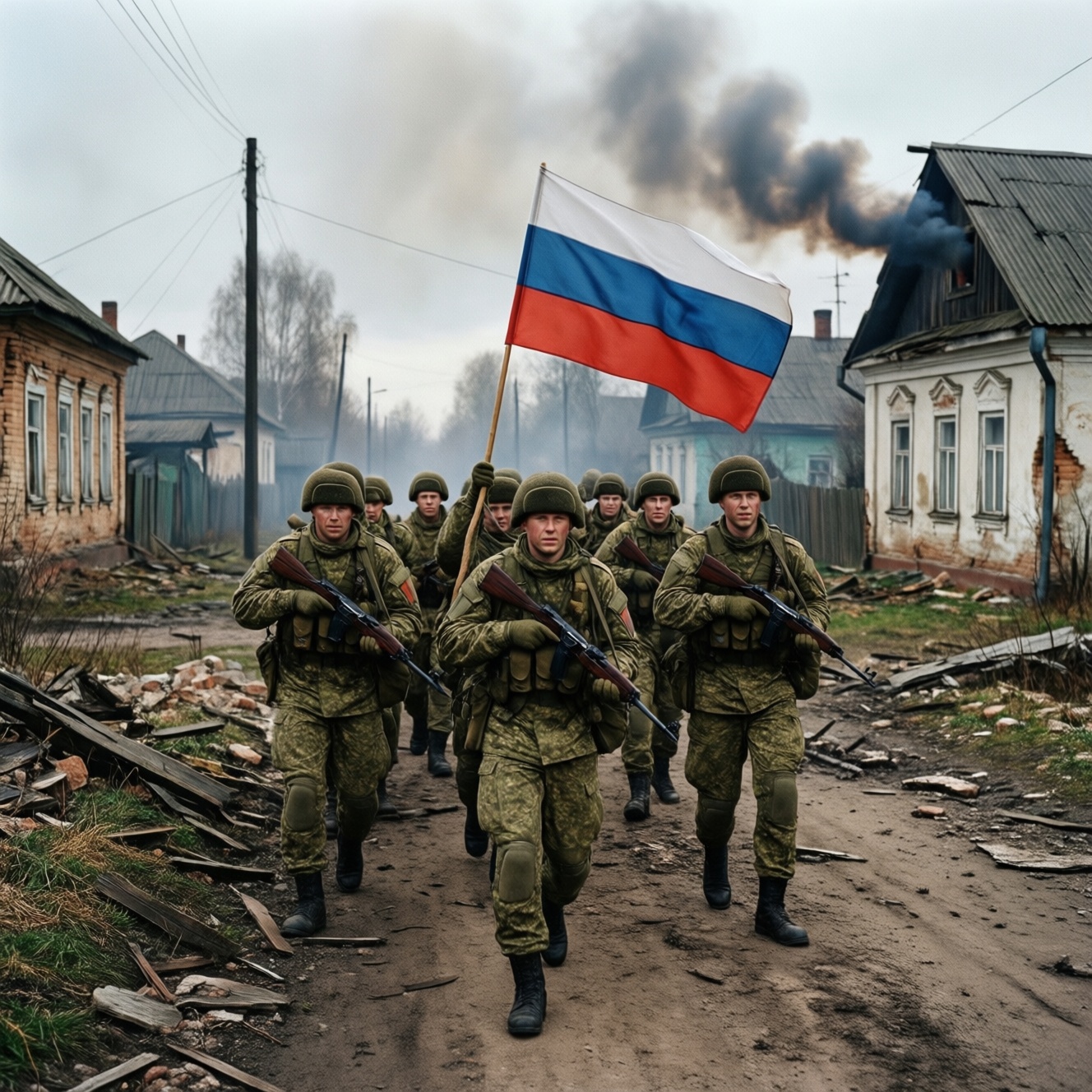 Российские войска взяли под контроль Ольговку в Харьковской области — Минобороны