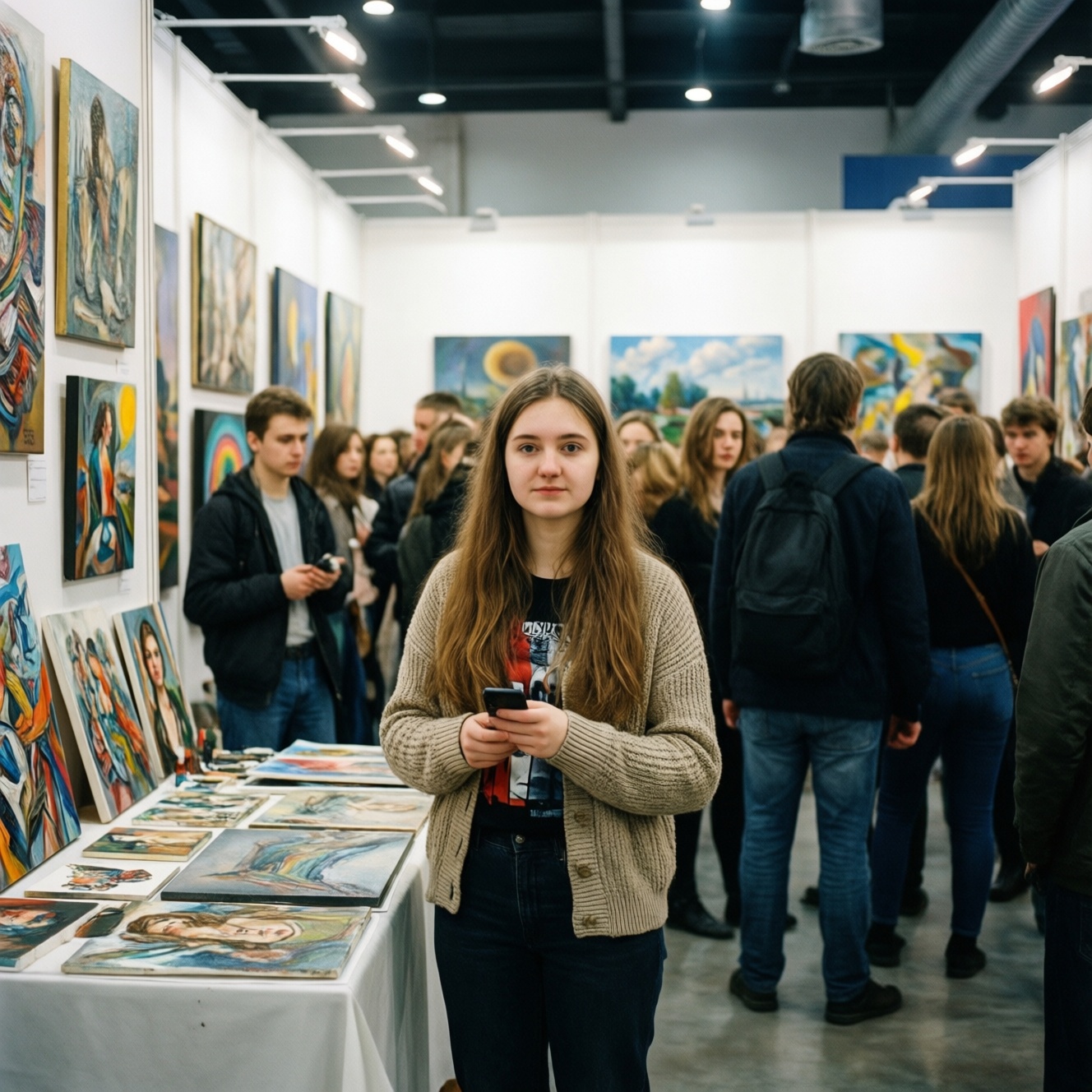 Выставка «Молодость Москвы 2026»: магистрантка ИКИ МГПУ показала гобелены