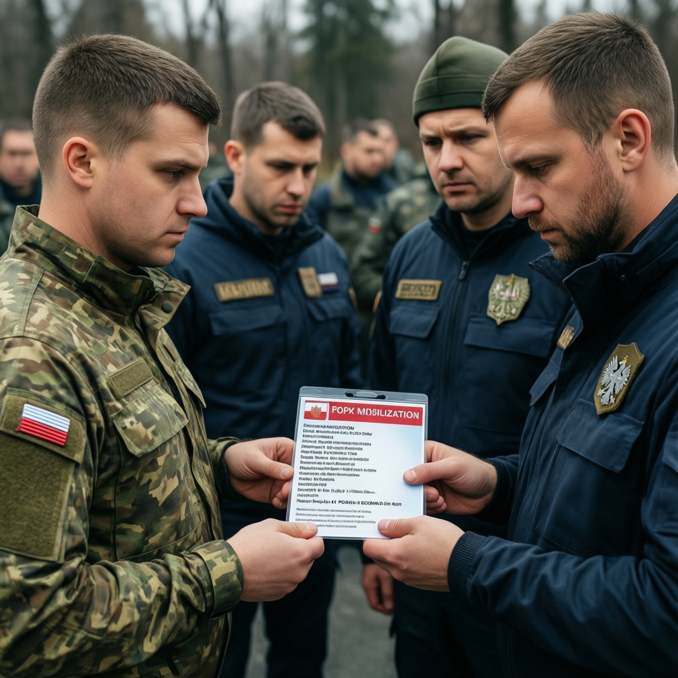 В Польше резервистам и специалистам начали рассылать мобилизационные карточки